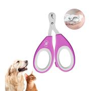 BeautyHunt Cortauñas Gato | Tijeras Uñas Gatitos | Profesional Mascotas Garra Clíper per Cachorros, Conejos, Cobayas, Gatitos, Pájaros, Chinchillas y Perros Pequeños | Acero Inoxidable | Rosado |