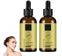 Beautykomi Suero reafirmante antiarrugas, reduce las líneas finas en 28 días, suero facial firme y regordete, hidratación profunda y efecto lifting para todo tipo de piel (2Piezas)