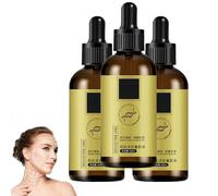 Beautykomi Suero reafirmante antiarrugas, reduce las líneas finas en 28 días, suero facial firme y regordete, hidratación profunda y efecto lifting para todo tipo de piel (3Piezas)