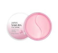 BeautyMall 1 caja de máscara de ojos Sakura calmante y reafirmante, hidratante y reafirmante, 70 g/50 unidades