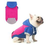 BEAUTYZOO Sudadera con Capucha de Forro Polar para Perro con Bolsillo y Agujero para Correa, Ropa elástica para Perros pequeños, medianos y Grandes, para otoño e Invierno, días fríos, Chaquetas