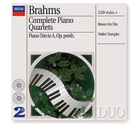 Beaux Arts Trio - Philips Brahms: Complete Piano Quartets (1996), Joyero