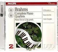 Beaux Arts Trio ,Walter Trampler - Brahms: Complete Piano Quartets By Beaux Arts Trio ,Walter Trampler (1996-03-11)