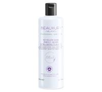 Beauxury Milano Mascarilla Antiamarillo Reconstrucción 500 ML con Baba de Caracol para Cabellos Rubios Dañados - No Yellow Mascarilla Cabellos Decolorados Acción Reparadora para Daños de Decoloración