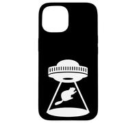 Beaver Abduction Alien Spaceship Space - Zoólogo del zoológico Carcasa para iPhone 15