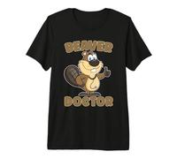 Beaver Doctor Enfermeras obstétricas Tecnología Neonatal OB/GYN Nurse Camiseta Premium