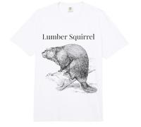 Beaver Lumber Squirrel Funny Dam Animal Name Silly Joke Comfort Colors Adult Heavyweight T-Shirt