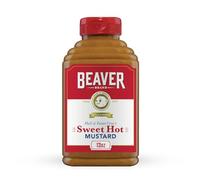 Beaver Mostaza dulce de miel, 13 onzas