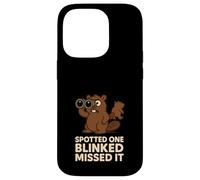Beaver Spotter Gift River Wildlife Watch I Saw The Beaver Carcasa para iPhone 14 Pro