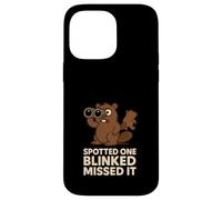 Beaver Spotter Gift River Wildlife Watch I Saw The Beaver Carcasa para iPhone 14 Pro MAX