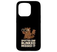 Beaver Spotter Gift River Wildlife Watch I Saw The Beaver Carcasa para iPhone 15 Pro