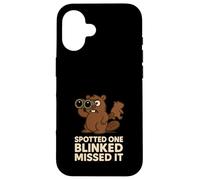 Beaver Spotter Gift River Wildlife Watch I Saw The Beaver Carcasa para iPhone 16