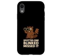 Beaver Spotter Gift River Wildlife Watch I Saw The Beaver Carcasa para iPhone XR