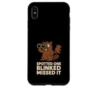 Beaver Spotter Gift River Wildlife Watch I Saw The Beaver Carcasa para iPhone XS MAX