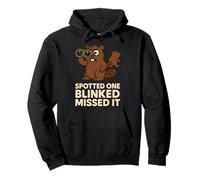 Beaver Spotter Gift River Wildlife Watch I Saw The Beaver Sudadera con Capucha