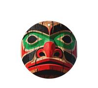 Beaver Totem Pole - Ambientadores para coche, juego de 4 tarjetas colgantes con aroma a lavanda de larga duración para el interior del vehículo, decoración de fragancia impresa de doble cara para