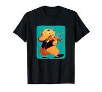 Beaver Violin Vibes para un look melódico e informal Camiseta