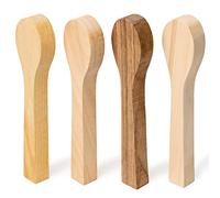 BeaverCraft Bloque de Cuchara de Madera para Tallar BB2 - Kit de Talla de Cuchara sin Terminar - Pieza de Madera, Bloques de Tilo para Tallado