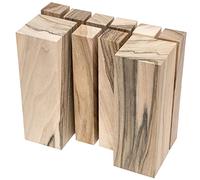 BeaverCraft BW10 Tallado en Madera de Nogal para Manualidades - Cubos en Blanco