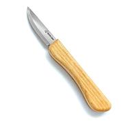 BeaverCraft, Cuchillo para Tallar C1M - Cuchillo Sloyd Pequeño - Cuchillo para Tallar Madera para Principiantes - Hoja de Acero al Carbono con Filo Scandi - Herramientas para Tallar para Principiantes