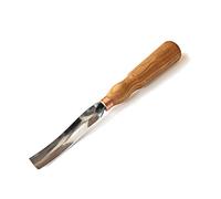 BeaverCraft Gouge Tallado Madera 7L/22 - Herramientas Tallado Cucharas, Cinceles, Gouge para Cuencos, Cincel Curvado, Cuchillo Whittling para Cucharas