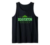 Beaverton Oregon | Línea de árboles retro de Beaverton Oregon Camiseta sin Mangas