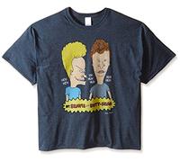 Beavis and Butt-Head - Camiseta para Hombre «Heh» - Gris - XX-Large