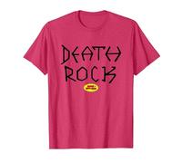 Beavis and Butt-Head Halloween Beavis Death Rock Costume Camiseta, Hombre, Rojo Jaspeado, XXL