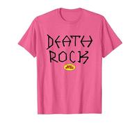 Beavis and Butt-Head Halloween Beavis Death Rock Costume Camiseta, Hombre, Rosa Jaspeado, L