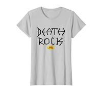 Beavis and Butt-Head Halloween Beavis Death Rock Costume Camiseta, Mujer, Plata, M