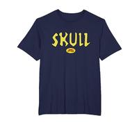 Beavis and Butt-Head Halloween Butt-Head Skull Logo Costume Camiseta, Hombre Tallas Grandes, Azul Marino, 4X Alto
