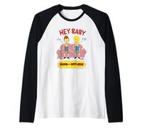 Beavis and Butt-Head Hey Baby Sofa Scene Funny Cartoon Camiseta Manga Raglan