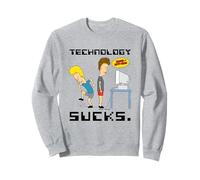 Beavis and Butt-Head La Tecnología Apesta Sudadera