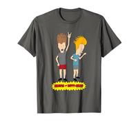 Beavis & Butt-Head balanceando cuernos de diablo Camiseta