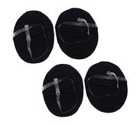 Beavorty 1 Juego Almohadillas Para El Sudor De Las Axilas Sujetadores Invisibles Para Mujer De Axilas Accesorio De Axila Lavables Accesorios Brazos Black Limpiar 2 Pares