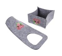 Beavorty 1 Juego Bolsa De Cerveza De Almacenamiento Botella De Vino para De Vino Viaje del Vino Bolsas De Vino De Navidad Bolsa De Botella De Vino De Navidad Espíritu Tela No Tejida