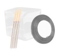 Beavorty 1 Juego De Cajas De Manzanas De Kits De Manzanas De Con Cajas Transparentes Y Palos Para Golosinas De Fiesta Caja De Embalaje Transparente Caja De Chocolate