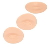 Beavorty 1 Juego Práctica De De Cuero Molde De Silicona Ayuda De Maquillaje De Ojos De Silicona Practicar Maquillaje Práctica De Maquillaje Gel De Sílice