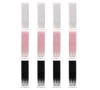 Beavorty 1 Juego Tubo De Brillo De Labios Menta Paquete Múltiple Favores Bálsamo Kit De Labios De Ensueño Varita Mágica Botella De Lápiz Labial Botellas Cosméticas Para Labios Abs 12 Piezas
