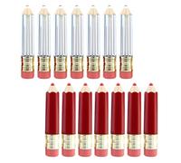 Beavorty 1 Juego Tubo Vacío De Brillo De Labios Lápiz Labial Tinte De Laboratorio Delineador De Aceite Barril Vacío Llavero De Lápiz Tubos De Vaselina Para Cutículas 14 piezas