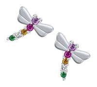 Beavorty 1 Par Aretes Con Circonitas Aretes Pendientes Para Mujer Tachuelas Pendientes De Aro De Mujeres Edad De Adolescencia Pendientes De Mujer Circón