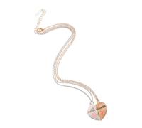 Beavorty 1 Par Colgante Para Padres e Hijos Collar Madre Hija Hija Corazón Collar Inicial Para Mujer De Mamá Nombre Joyas Del Día De La Madre Para Mamá Aleación De Zinc