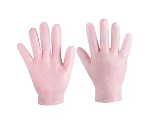 Beavorty 1 Par Guantes De Cuidado Nutritivo Guantes De Inspección De Joyas Guantes De Geles Para El Cuidado De La Piel Guantes Humectantes Para Manos Sebs Spa Chica Crema De Noche