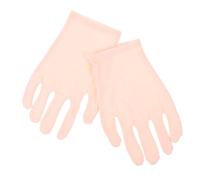 Beavorty 1 par Guantes Hidratantes de Algodón de Bambú para Cuidado de Manos de Guantes de Spa para Aplicación de Loción Cómodos y Transpirables para y Reparación de Manos Secas