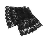 Beavorty 1 Par Mangas Falsas De Todo El Partido Puños Para Capas Brazalete Falso Decorativo Brazalete De Disfraz Falso Mangas Falsas Puños Puños De Muñeca Falsas Black Poliéster