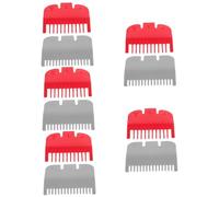 Beavorty 10 Piezas Especial para cortapelos peine protector de maquinilla Guías de corte codificadas por colores. Guías de corte para recortadoras Guías de corte para cortes uniformes