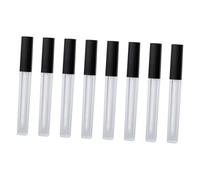 Beavorty 10 Piezas Pequeñas Botellas De Brillo De Labios Transatlántico Bálsamo Contenedores De Brillo De Labios Varita Mágica Tubos Gel Botellas De Maquillaje Transparent