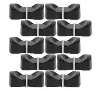 Beavorty 10 Piezas Tapas de Fader del Mezclador, Perillas de Fader de Plástico, Agujero Interior de 4mm, Color Claro, para Consola Mezcladora y Dj
