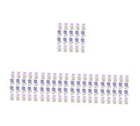 Beavorty 100 Piezas pequeñas bolsas de cintas de gasa moradas vacías bolsitas de aroma de lavanda bolsita bolsas vacías bolsita de lavanda bolsa con cordón bolsas de favor de la boda