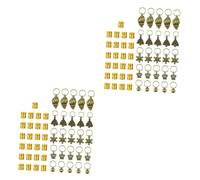 Beavorty 100 Piezas tubo de filigrana para el cabello para el cabello metal tiara peluca anillo de cerraduras aterradoras cuentas trenzadas rastas en relieve horquilla